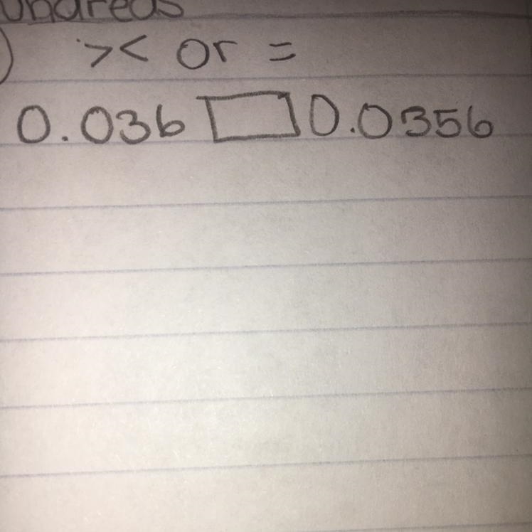 Which is greater least or equal to Plzzzz help me-example-1