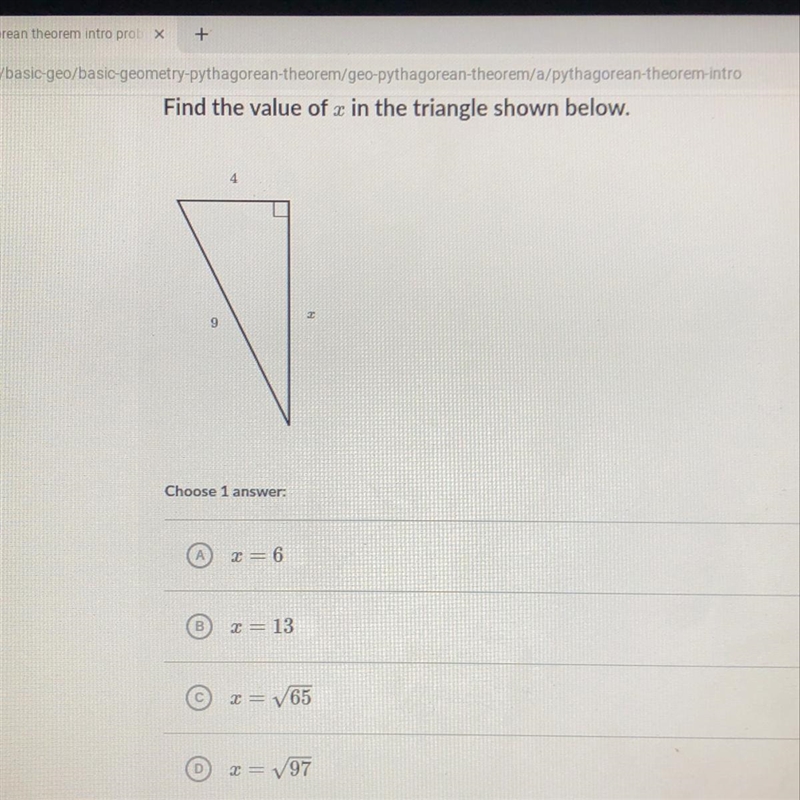 What is the value of the triangle ?-example-1