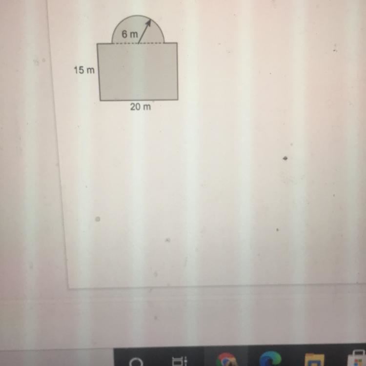 Calculate the perimeter of the figure and please show how you solved the answer :)-example-1