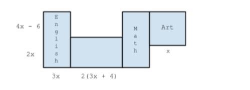 Below is a diagram of Hillcrest High School. The english and math buildings are congruent-example-1