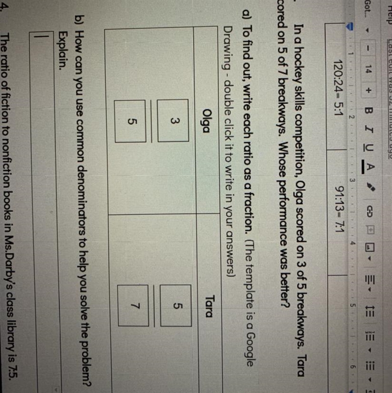 I need help with 3,b-example-1