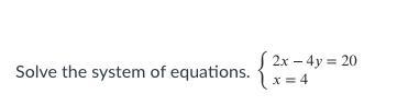 Solve the system of equations-example-1