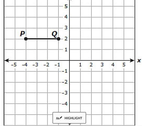 Point (x, y) lies on the perpendicular bisector of . What is the value of x? Record-example-1