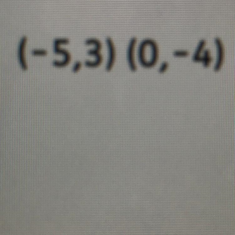 To find the slope of the two points-example-1