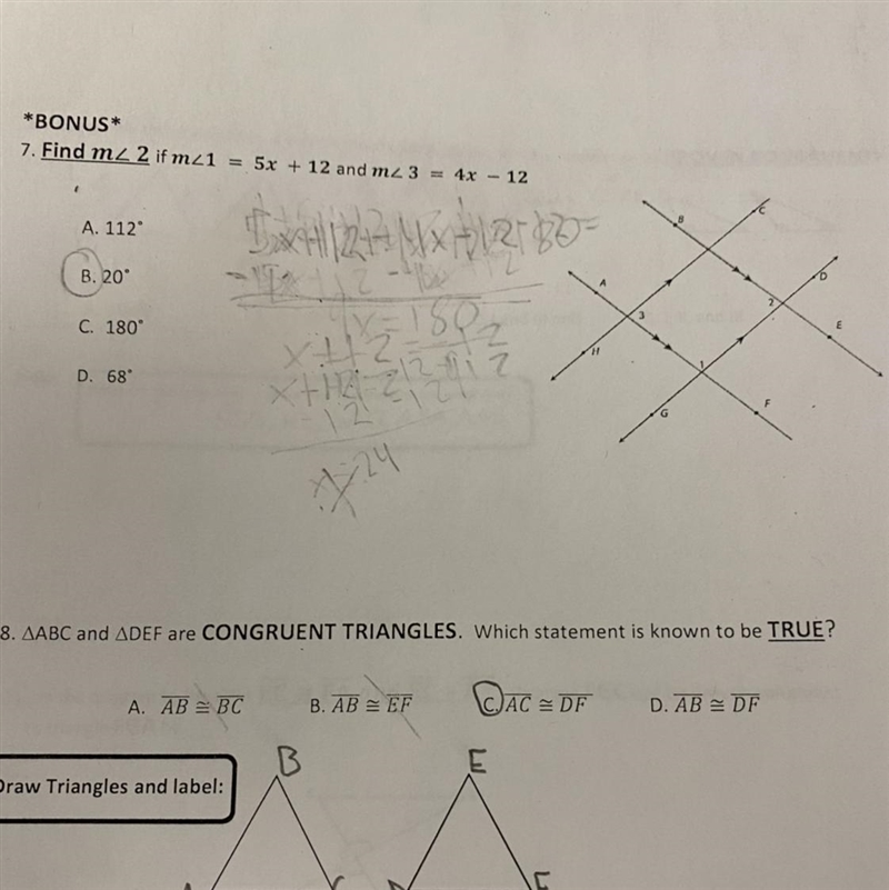 I need help with this, i know the answer isnt 20 because the teacher told me it wasnt-example-1