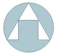 Help please!!! Which of the following represents the area of the white (unshaded) region-example-1