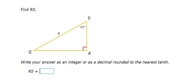 PLEASE HELP ASAP!!! I NEED CORRECT ANSWERS ONLY PLEASE!!! Find RS. Write your answer-example-1