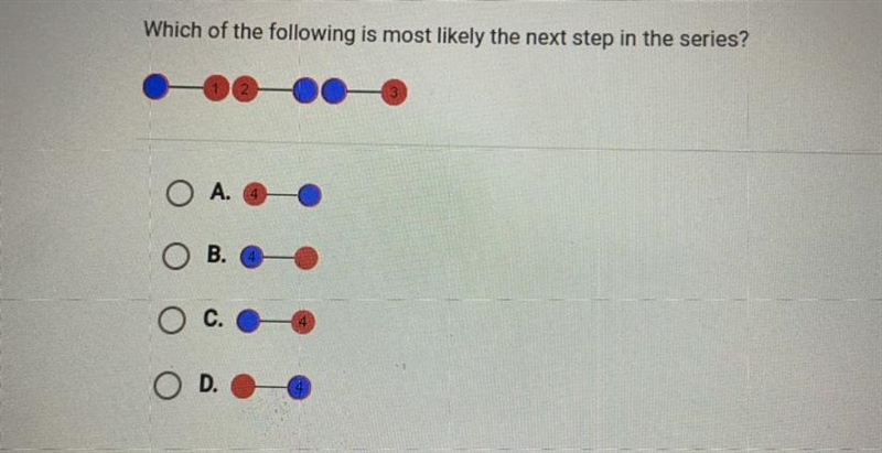 Which of the following is most likely the next step in the series?-example-1