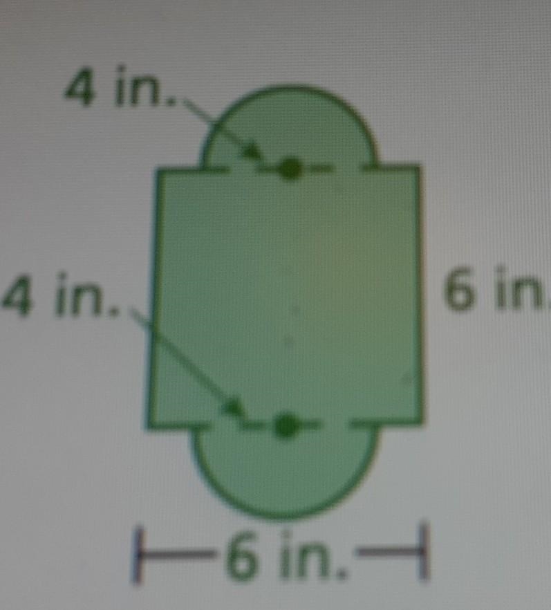 Find the perimeter of the figure to the nearest hundredth.​-example-1