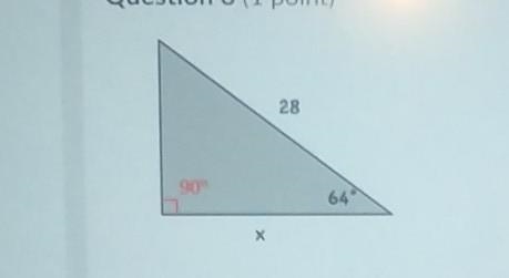 Solve for x. Round to the nearest hundredth​-example-1