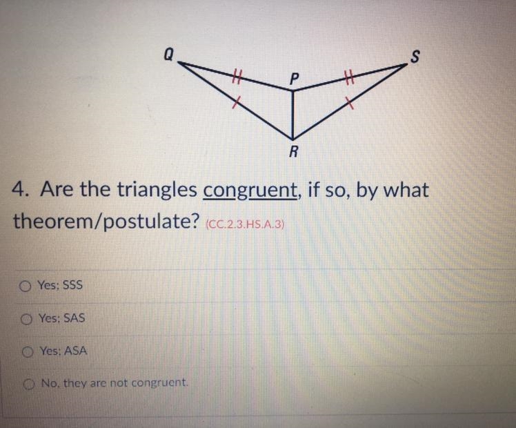 Are the triangles congruent, if so by what theorem/postulate-example-1