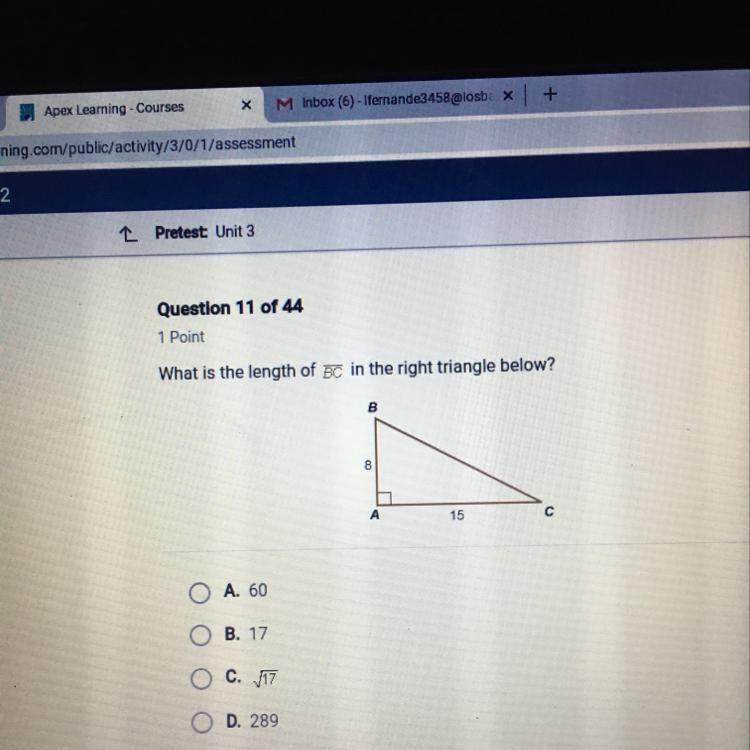 What is the length of BC in the right below?-example-1