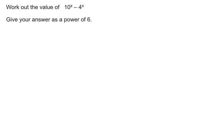 Answer as a power of 6-example-1