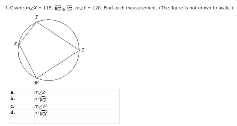 Find each measurement. (The figure is not drawn to scale.)-example-1