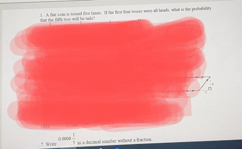 Could someone please answer 1 and 7:)​-example-1