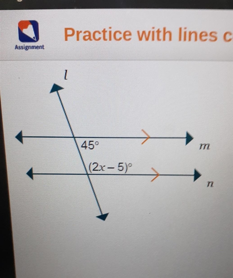 What is the value of x ​-example-1