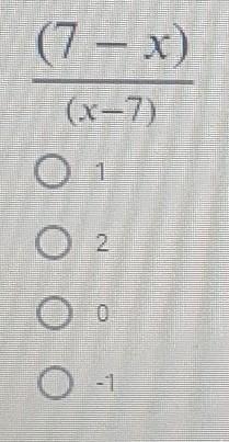 The rational expression below is also equal to _____? ​-example-1