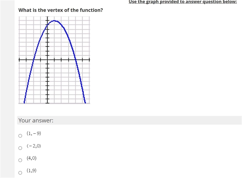 HOW DO I FIND VERTEX ON A GRAPH? screenshot attached-example-1