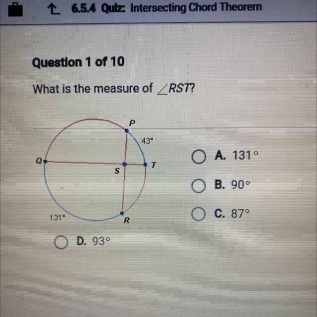 What is the measure of ZRST?-example-1