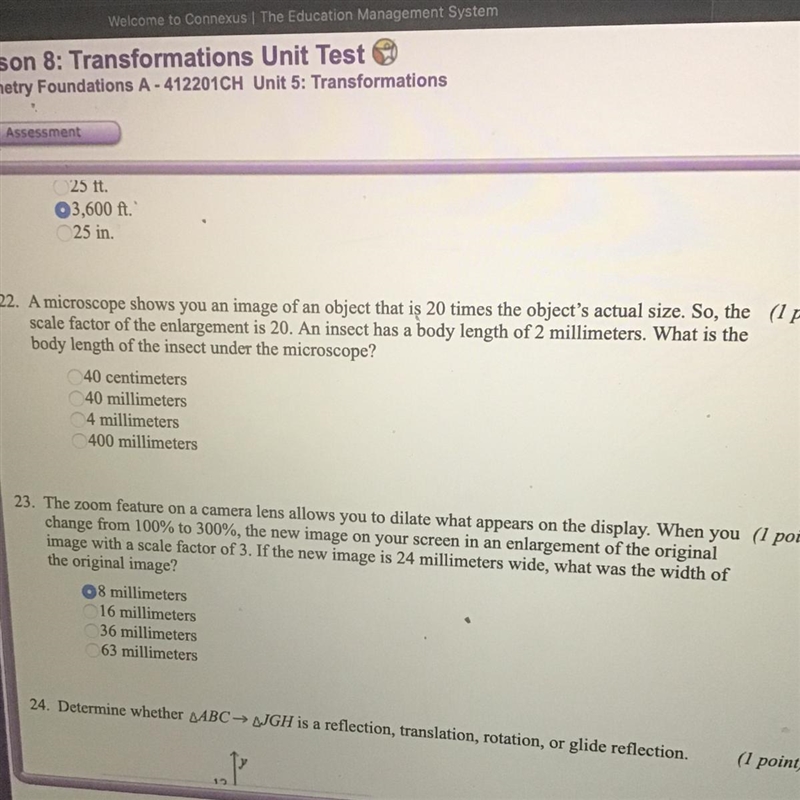 Easy 30 Points!!!!!!!A microscope shows you an image of an object that is 20 times-example-1