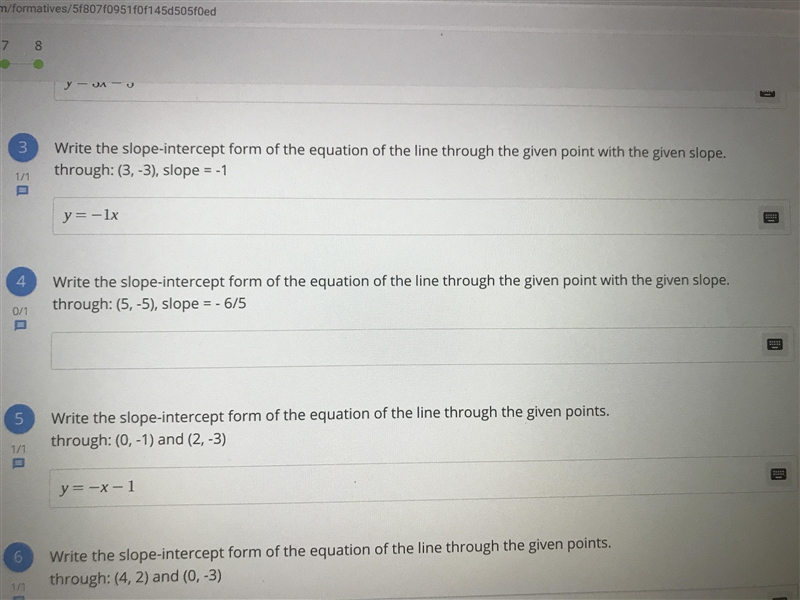 Anyone know answer for number 4? My brain just isn’t working today hahaa-example-1