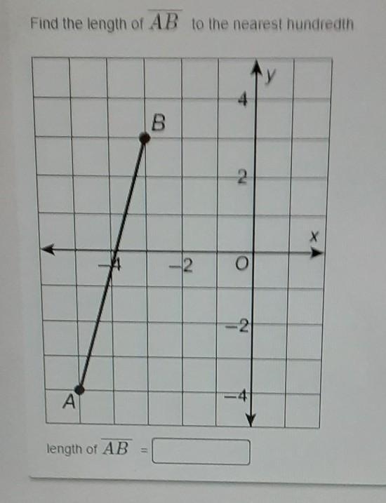 Find length ab to the nearest hundredth ​-example-1