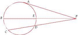 If PA=6, PD=4, and BE=5, find PE 4 5 6-example-1