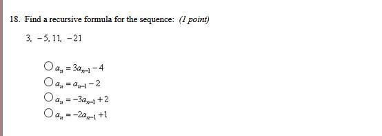 Find a recursive formula for the sequence:-example-1