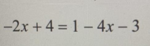 Solve the equation (If possible please show work)-example-1