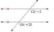 Solve for x. (Geometry)-example-1