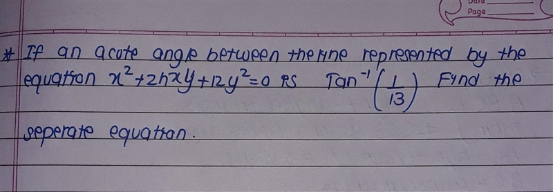 Please help me to solve the question. (chapter angle between two lines)​-example-1