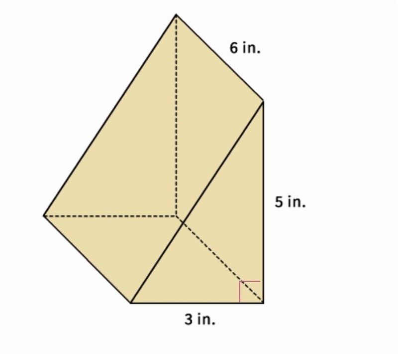 Find the volume of the prism. (Image down below)-example-2