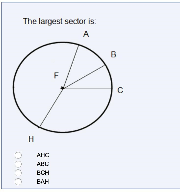 The largest sector is?-example-1