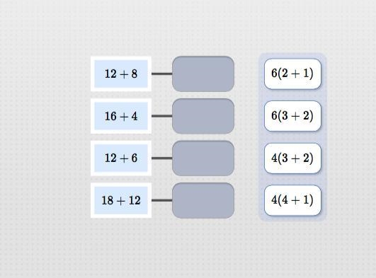 Match each product to the equivalent expression written as a sum-example-1