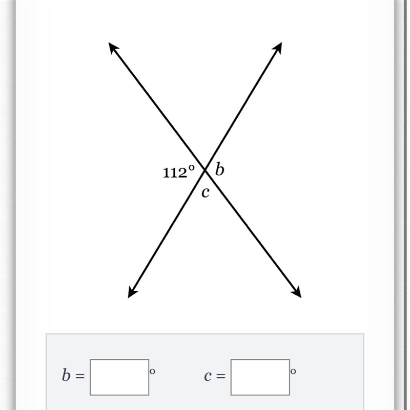 Find the measure of the missing angle-example-1