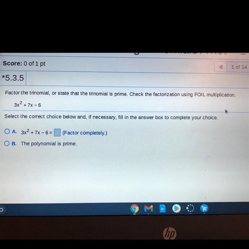 3x² + 7%-6 Please help me solve it!!-example-1