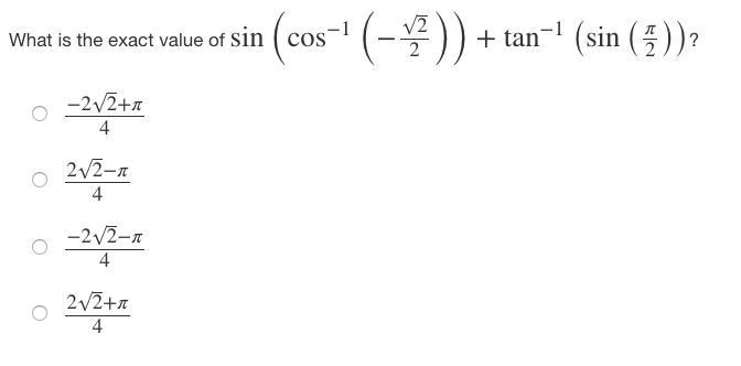 What is the exact value of this?-example-1