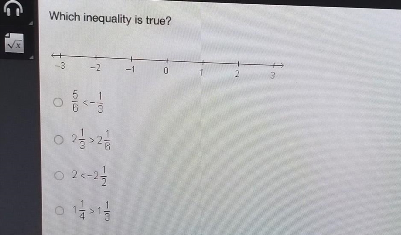 Which inequality is true? ​-example-1