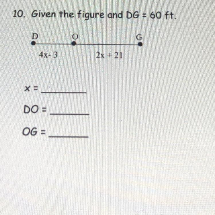 Segment addition, how do u solve it? Step by step.-example-1