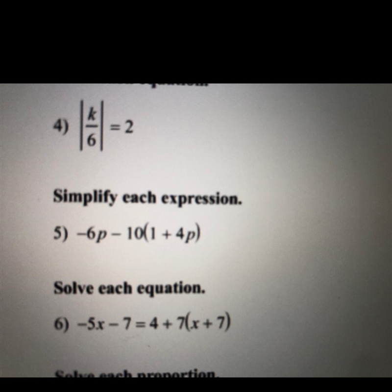 How do I simplify this expression? Please tell me the steps. It is 5 on the page.-example-1