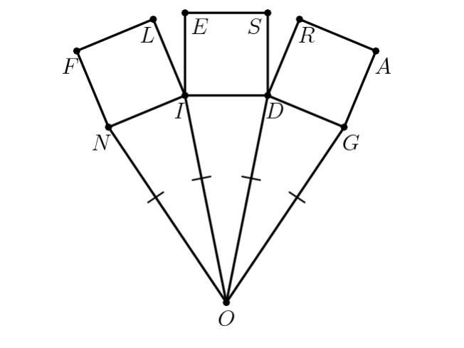 In the figure below, triangle DOG, triangle ION, and triangle IDO are congruent and-example-1