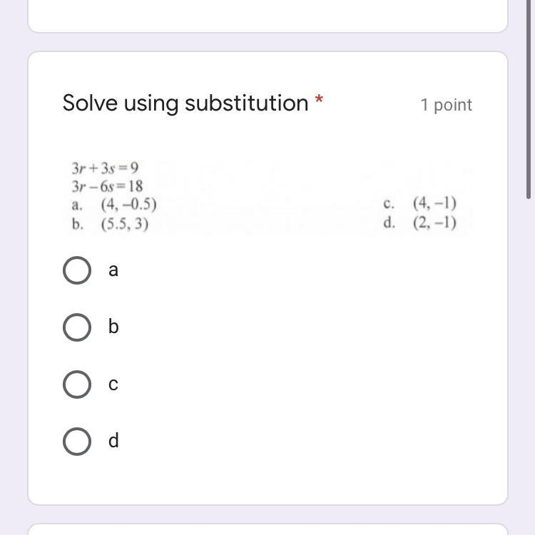 Solve using substitution! Please help!-example-1