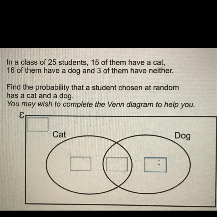 Help please 20 points available for correct answer otherwise I’ll report. Ven diagrams-example-1