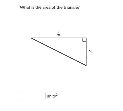 What is the area of the triangle?-example-1