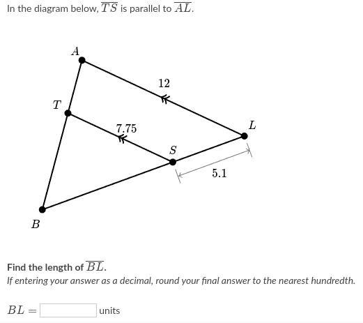 Find the length of BL-example-1