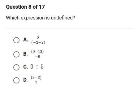 Which expression is undefined ?-example-1