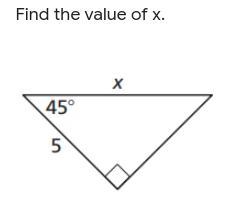 I need help finding the value of x.-example-1