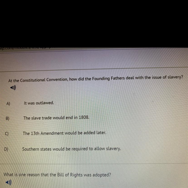 At the constitutional convention how did the founding fathers deal with the issue-example-1