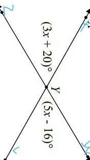 What is the measure of ∠XYZ? Show your work to support your answer. ​-example-1