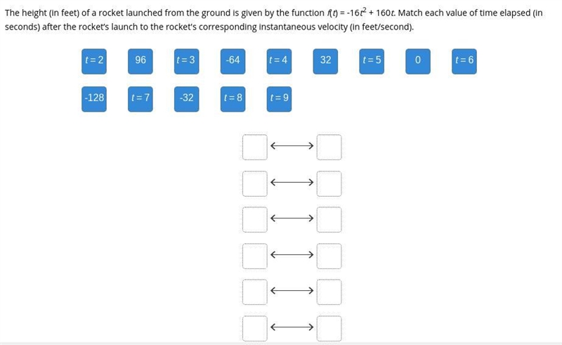 Drag the tiles to the boxes to form correct pairs. Not all tiles will be used. The-example-1